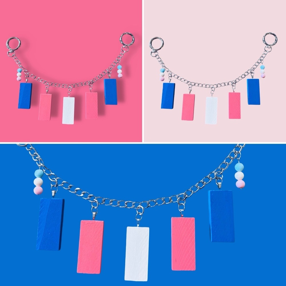 Trans Color Bag Chain - Picture 16 of 17